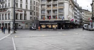 LeergefegterSchwanenplatz in Luzern